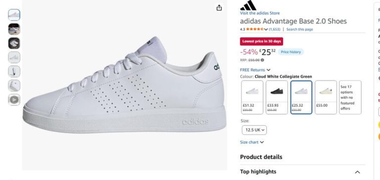Adidas Advantage Base 2 0 Shoes