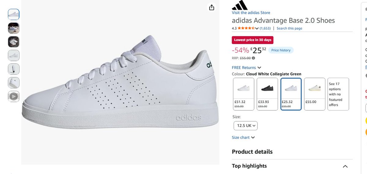 Adidas Advantage Base 2 0 Shoes