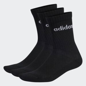 Adidas Linear Crew Cushioned Socks 3 Pairs
