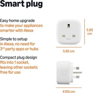 Amazon Basics Single Outlet Indoor Wi Fi Smart Plug