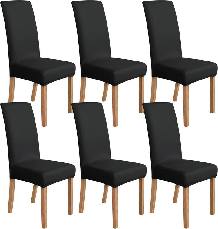 Amazon Basics Stretch Dining Chair Covers Set Of 6