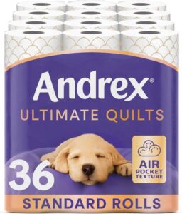 Andrex Ultimate Quilt Toilet Roll 36 Toilet Rolls