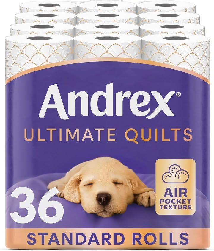 Andrex Ultimate Quilt Toilet Roll 36 Toilet Rolls