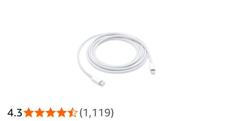 Apple USB C To Lightning Cable 2m
