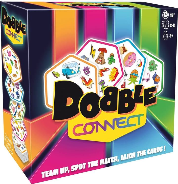 Asmodee Dobble Connect Fun Family Card Game