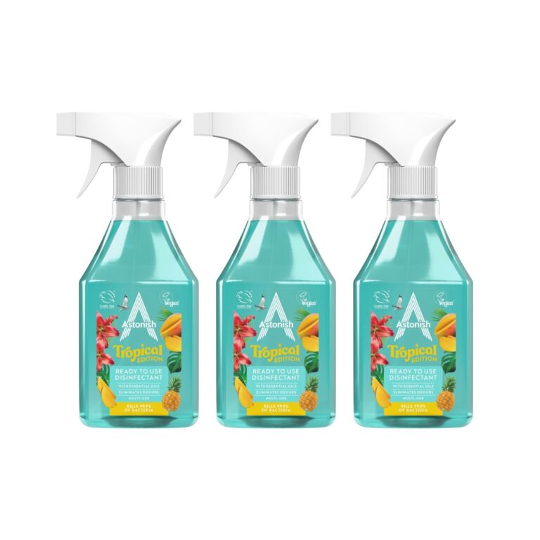 Astonish Vegan Disinfectant Spray Ready To Use Virus And Germ Killing Linen Fres