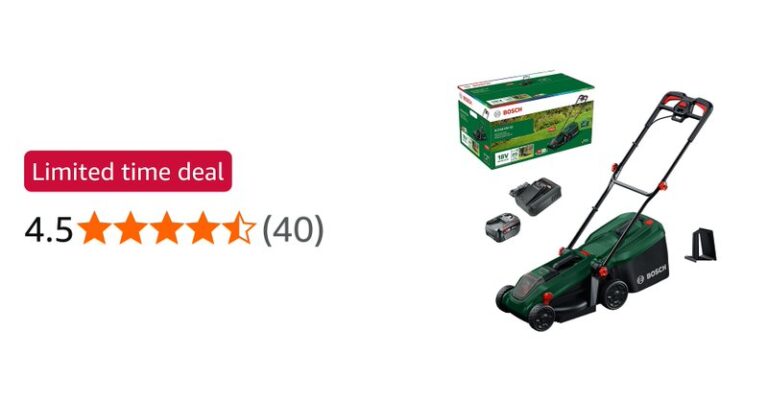 Bosch Cordless Lawn Mower Rotak18v 32
