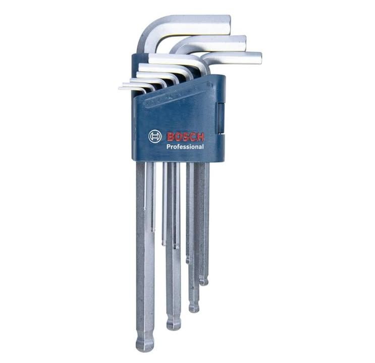 Bosch Professional 9 Piece Hex Angle Screwdriver Set