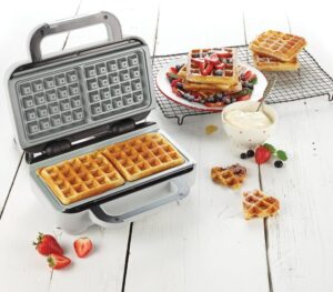 Breville Duraceramic Waffle Maker Non Stick And Easy Clean