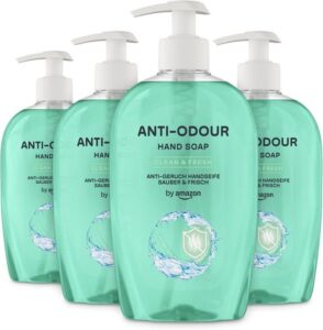 By Amazon Anti Odour Hand Soap 4 X 500ml