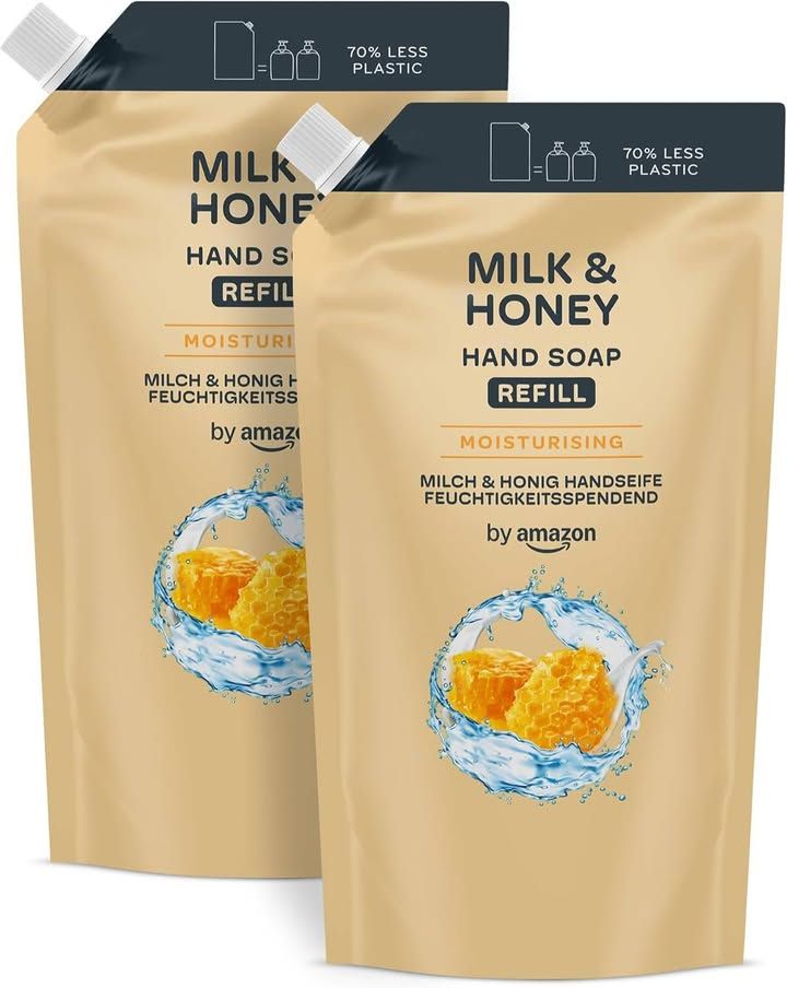 By Amazon Milk And Honey Hand Soap Refill 2 X 1000ml