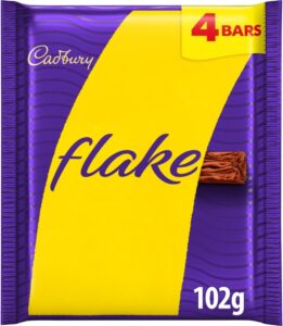 Cadbury Flake Chocolate Bar 4 X 25 5 G