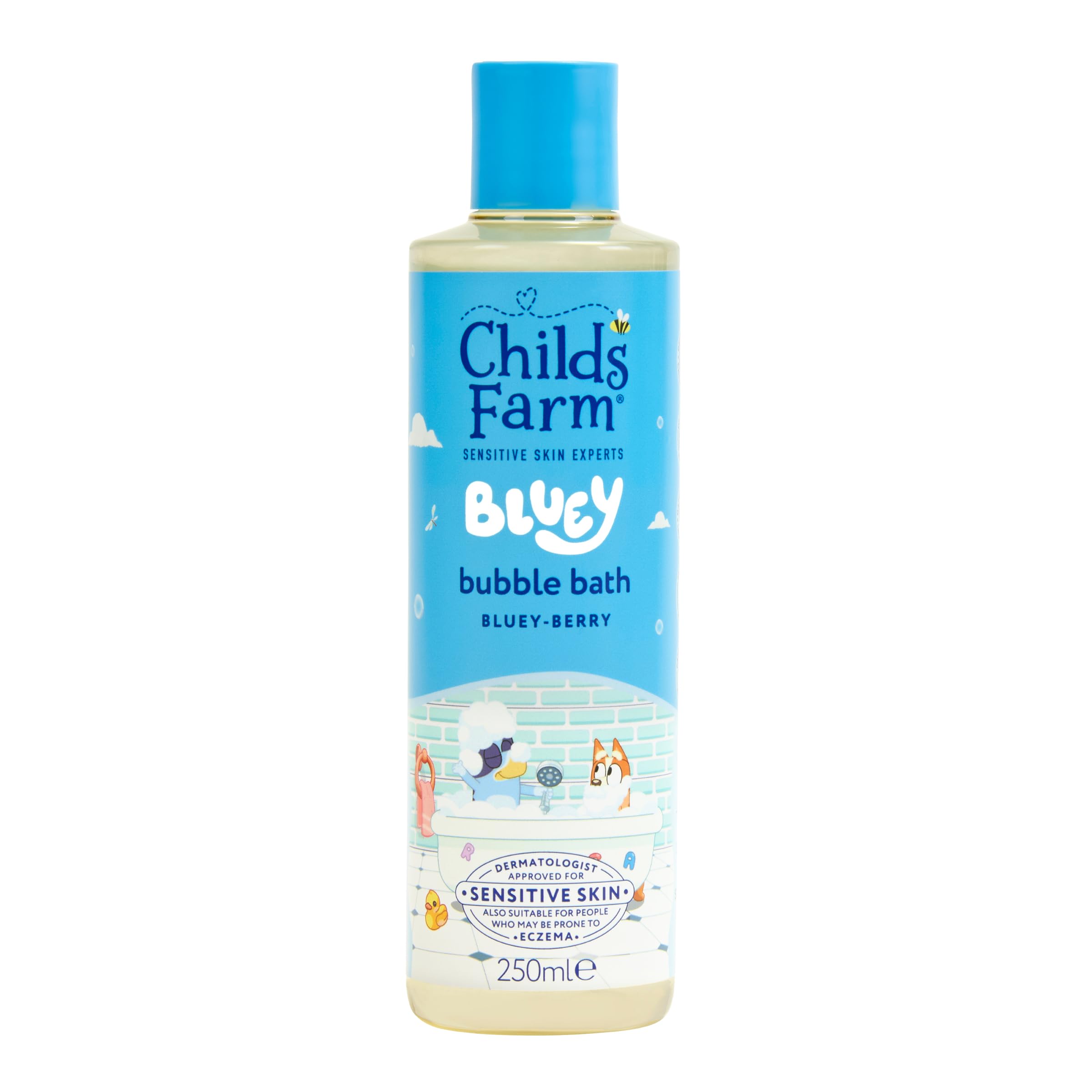 Childs Farm Kids Bluey Bubble Bath Bluey Berry
