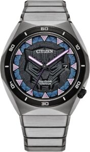 Citizen Men S Marvel Black Panther Inspired Watch Black 41mm Aw1668 50w