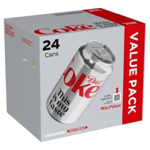 Diet Coke Soft Drink Cans 24 X 330 Ml