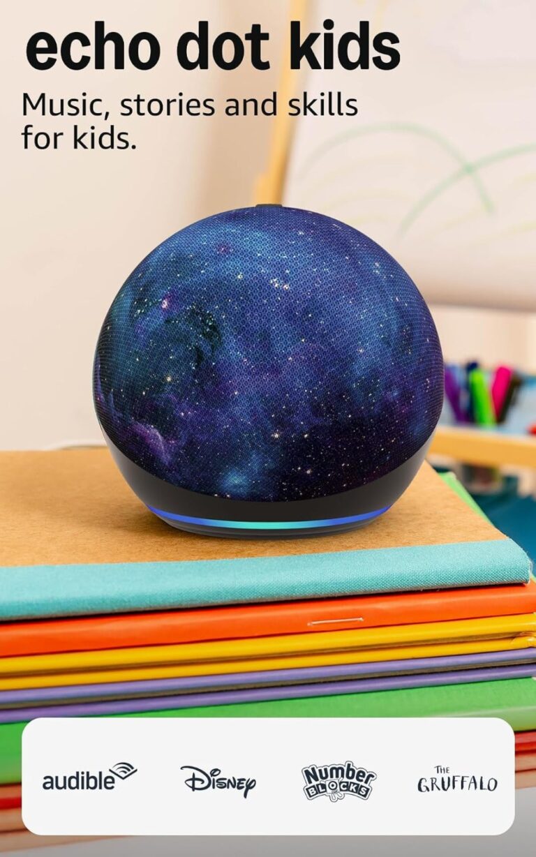 Echo Dot Kids Newest Gen Wi Fi And Bluetooth Smart Speaker
