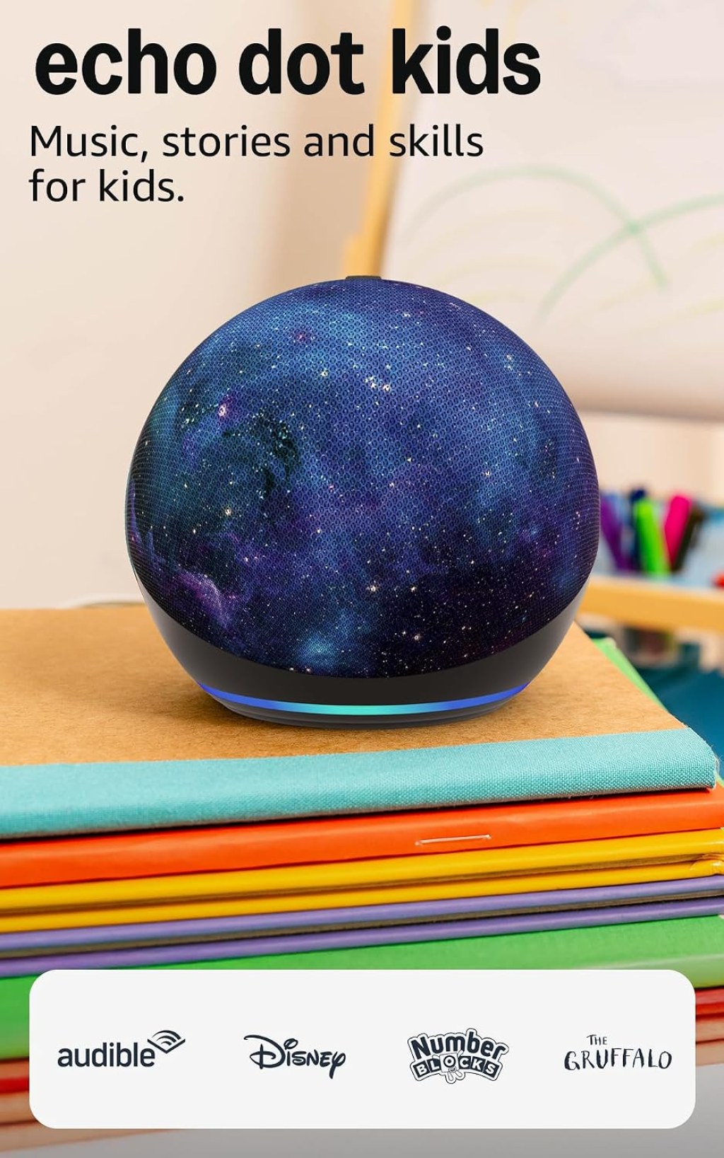 Echo Dot Kids Newest Gen Wi Fi And Bluetooth Smart Speaker
