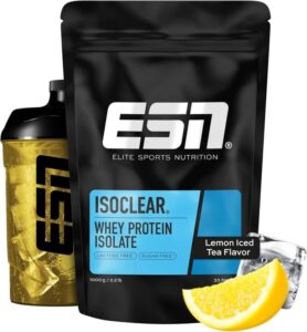 Esn Isoclear Whey Isolate Protein Powder Lemon Iced Tea 1000 G
