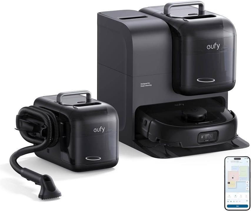 Eufy E28 Omni Robot Vacuum Cleaner With Mop
