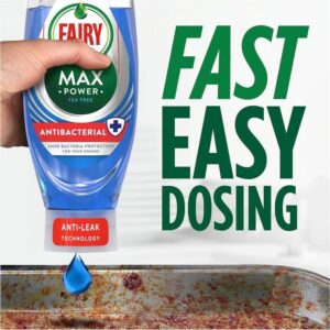 Fairy Max Power Washing Up Liquid Antibacterial 730ml