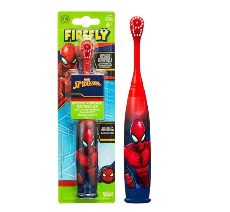 Firefly Spider Man Kids Battery Toothbrush