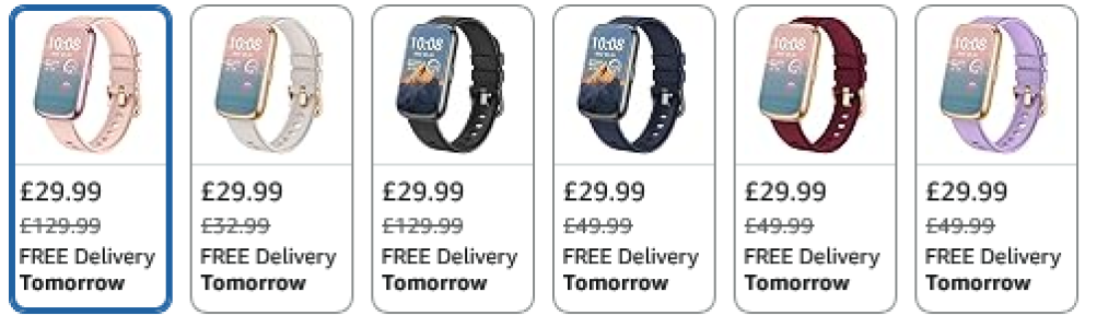 Fitness Tracker Smart Watches For Women Men With 24 7 Heart Rate Blood Pressure