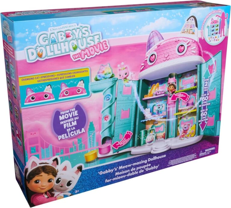 Gabby S Dollhouse The Movie Meow Mazing Dollhouse