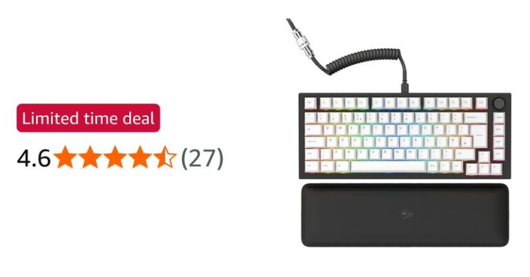 Glorious Gmmk Pro 75 Custom Mechanical Keyboard