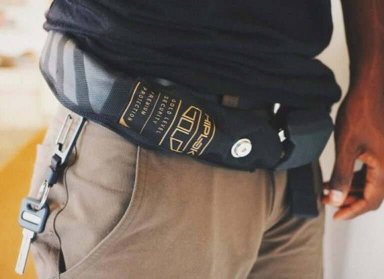 Hiplok Gold Cycling Belt Chain Lock
