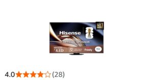 Hisense 75 75u8qtuk Miniled Qled 165hz Smart Ai TV
