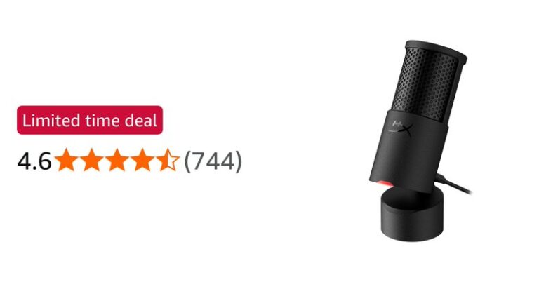 Hyperx Solocast 2 Gaming USB Condenser Mic For PC