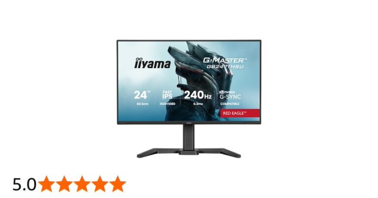 Iiyama G Master Gb2471hsu B1 24 Inch Fast Ips Lcd