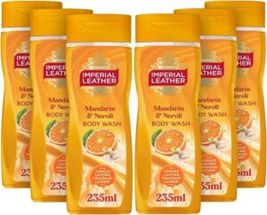 Imperial Leather Mandarin And Neroli Body Wash Shower Gel 6 X 235ml