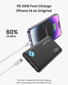 Iniu Portable Charger Slimmest 10000mah 22 5w Power Bank