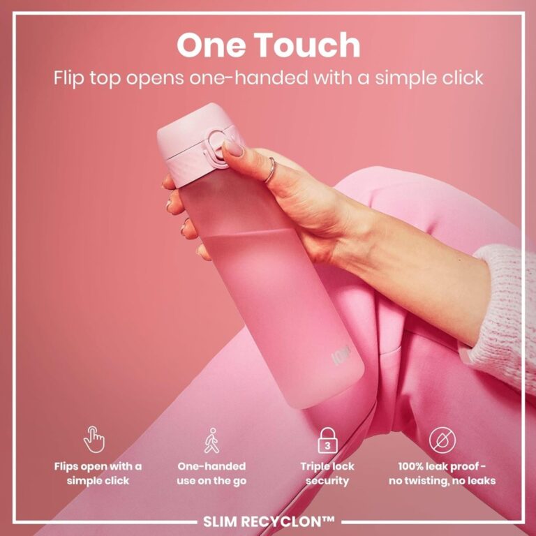 Ion8 Water Bottle 500 Ml 18 Oz Leak Proof