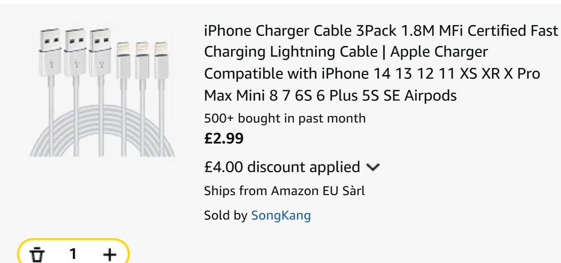 Iphone Charger Cable 3pack 1 8m Mfi Certified Fast Charging Lightning Cable