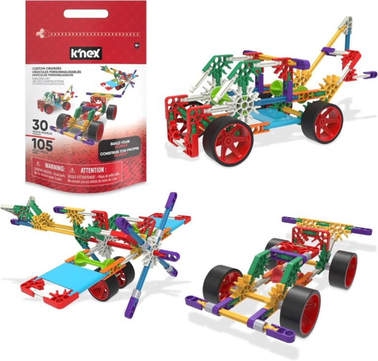 K Nex Basic Fun Custom Cruisers Building Set