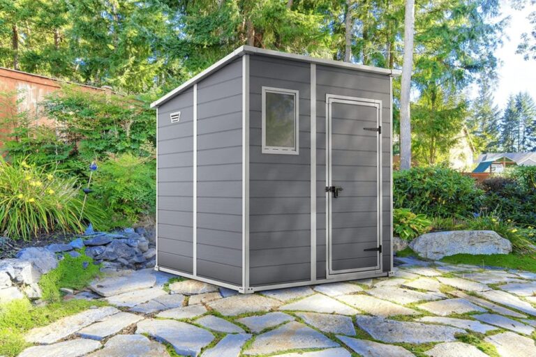 Keter Manor Pent Garden Storage Shed 6 X 6 Feet