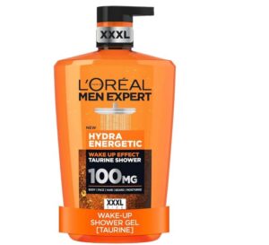 L Oreal Paris Men Expert Shower Gel Hydra Energetic 3 In 1 Xxxl 1l