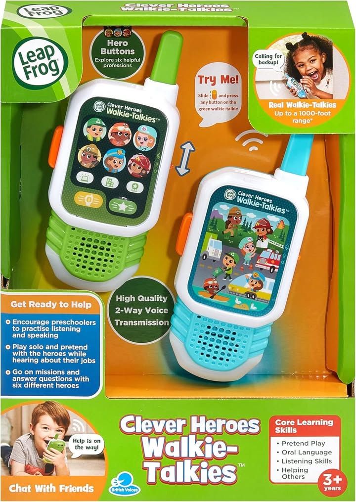 Leapfrog Clever Heroes Walkietalkies