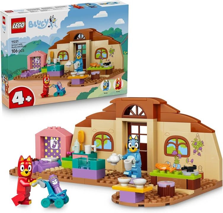 LEGO Bluey School With Rusty And Bluey