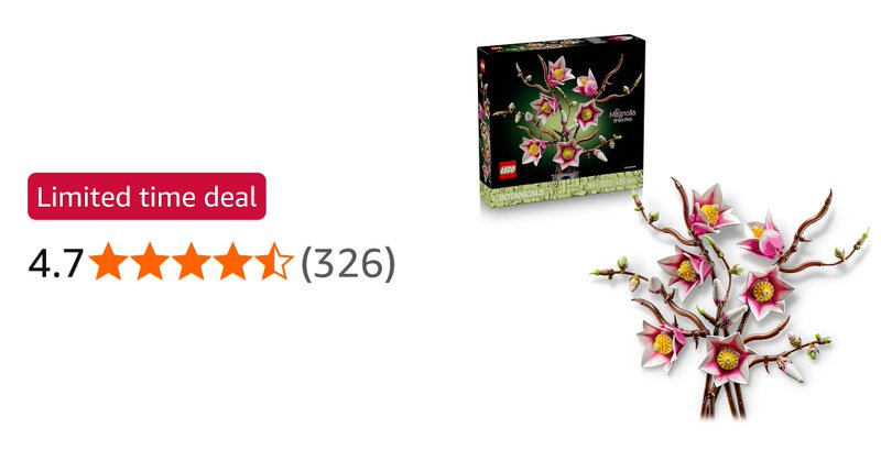 LEGO Botanicals Magnolia Branches