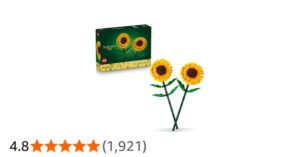 LEGO Botanicals Sunflowers Yellow Faux Flowers Building Set
