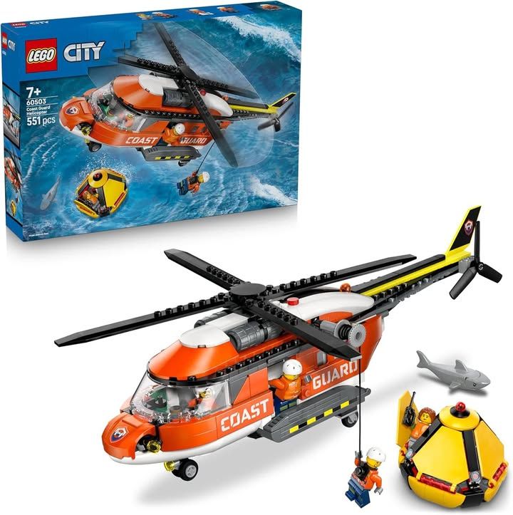 LEGO City Coast Guard Helicopter Toy