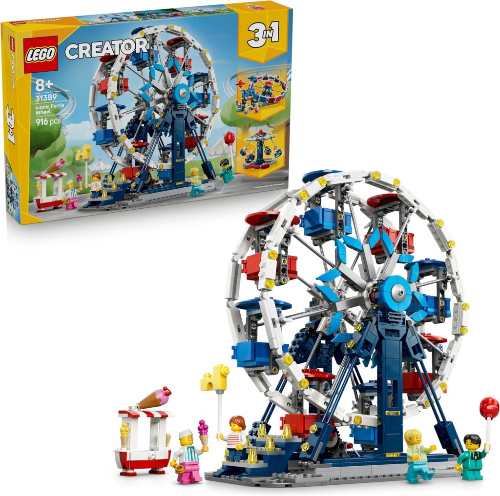 LEGO Creator 3 In 1 Iconic Ferris Wheel Toy