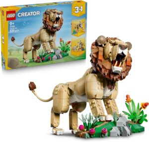 LEGO Creator 3 In 1 Wild Animals Majestic Lion Toy