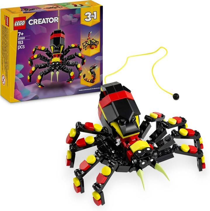 LEGO Creator 3in1 Wild Animals Surprising Spider Toy