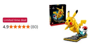 LEGO Pokemon Pikachu And Poke Ball