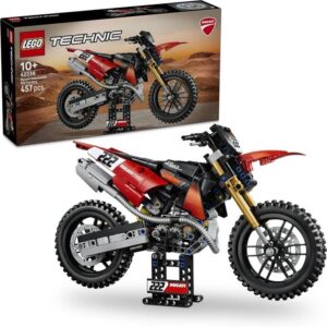 LEGO Technic Ducati Desmo450 Mx Factory Motorcycle Model Kit