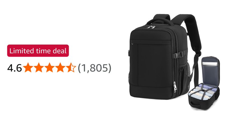 Lossga Easyjet Cabin Bags 45x36x20 Underseat Carry Ons Travel Backpack